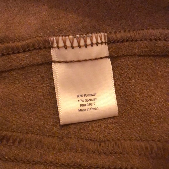 a.n.a Strech brown knit leggings - Picture 8 of 8